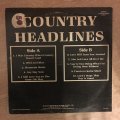 Country Headlines - (Don Wiiliams, Kenny Rogers,  Moe Bandy, Ronnie, Milsap) - Vinyl LP Record - ...