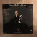 Johnny Mathis in Person - Live in Las Vegas  - Vinyl LP Record - Opened  - Very-Good+ Quality (VG+)