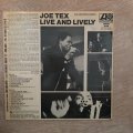 Joe Tex - Live and Lively - Vinyl LP Record - Opened  - Good Quality (G)