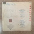 Johnny Mathis - Love Songs  - Vinyl LP Record - Opened  - Very-Good- Quality (VG-)