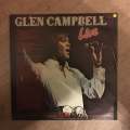 Glen Campbell - Live - Vinyl LP Record - Opened  - Very-Good+ Quality (VG+)