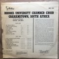 Rhodes University Chamber Choir - Conducted By Georg Gruber  - Vinyl LP Record - Opened  - Ver...