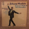 Johnny Mathis Sings The Music Of Bert Kaempfert  - Vinyl LP Record - Opened  - Good Quality (G)