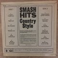 Smash Hits Country Style -  Vinyl LP Record - Opened  - Very-Good- Quality (VG-)