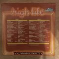 High Life - 20 Original Top Hits - Vinyl LP Record - Opened  - Very-Good Quality (VG)