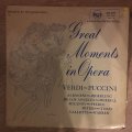 Various  Great Moments Of Opera - Verdi, Puccini - Vinyl LP Record - Opened  - Very-Good+ Q...