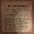 Various  Great Moments Of Opera - Verdi, Puccini - Vinyl LP Record - Opened  - Very-Good+ Q...