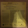 Brahms : Itzhak Perlman With The Chicago Symphony Orchestra Conducted By Carlo Maria Giulini ...