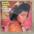 Connie Francis - Sings Never On Sunday - Vinyl LP Record - Opened  - Very-Good+ Quality (VG+)