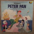 Walt Disney  Walt Disney's Peter Pan (Book and Record) - Vinyl LP Record - Opened  - Very-G...