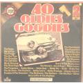40 Golden Oldies by Original Artists - Vinyl LP Record - Opened  - Very-Good- Quality (VG-)