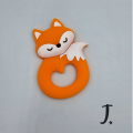 Silicone character teether