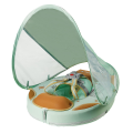 Mambobaby chest and back float - Air free - With canopy - Foldable green - ARRIVING AUGUST