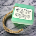 Natural Glycerine Soap with Pure Aloe Vera Gel on a Rope - 150g
