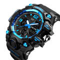 Skmei 1155 Men's Analogue & Digital Shockproof & Waterproof Sports Watch Blue