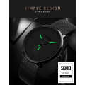 Skmei 9185 Classic Mesh Steel Quartz Watch Green