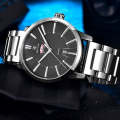 Benyar 5101 Men's Luxury Analog Quartz Wrist Watch Stainless Steel