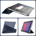 Origami Flip Cover & Stand With Pen Slot For Apple iPad Mini 6 2021 Black