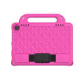 Shockproof Cover With Stand & Shoulder Strap Amazon Kindle Fire HD8 2020 Pink