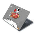 Space Landing Hard Case Cover for MacBook Pro 16 Inch 2021 Model A2485 Rocket Astronaut