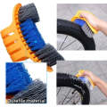 Bike Cleaning Tool Set 7 pcs With Chain Cleaner Cycling Cleaner