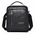 WEIXIER D288 Large Capacity Casual Business Crossbody Bag Black