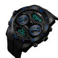 Skmei 1355 Men's Multifunctional Sports Watch with Alarm and Stopwatch Blue
