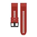 Quick Release Silicone Sports Band Strap Garmin Fenix 5 22mm Red