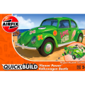 AirFix QuickBuild Brick-Based Model Kit VW Beetle Flower Power