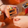 Cozy Kitchen DIY Miniature 3D Dollhouse Kit