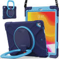 Shockproof Cover With Stand & Hand & Shoulder Strap iPad 9.7 inch Blue