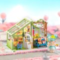 Robotime Spring Encounter Flowers DIY Miniature Dollhouse