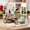 Robotime SOHO time Home Office DIY Miniature Dollhouse