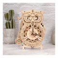 Robotime Owl Clock Mechanical Gears 3D Wooden Puzzle 161 Piece