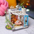 Robotime Dora's Loft DIY Miniature Dollhouse Kit