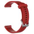 Silicone Watch Strap Band Garmin Vivoactive 3 20mm Red