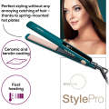 Beurer HS 50 Ocean Hair Straightener: Ceramic Keratin Flat Iron with Temperature Control in Ocean...