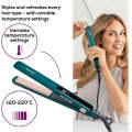 Beurer HS 50 Ocean Hair Straightener: Ceramic Keratin Flat Iron with Temperature Control in Ocean...