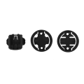Bike Headset Computer Mount for Garmin, Bryton, GoPro, Wahoo, Cateye - Black