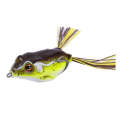 Frog Fishing Lure with fitted double hook 9gr 5cm (set of 2) White/Yellow/Black