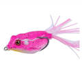 Frog Fishing Lure with fitted double hook 9gr 5cm (set of 2) Pink / White Belly