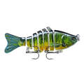 Bass Fishing Crank Swim bait - Green Yellow