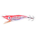 Luminous Horizontal Shrimp Squid Hook Bionic Bait 2 pcs - Silver, Red 9gr 10cm