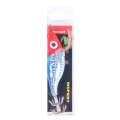 Luminous Horizontal Shrimp Squid Hook Bionic Bait 2 pcs - Silver, White 9gr 10cm