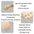Training Sports Gloves Half Finger Non-slip free Size 1 pair (Skin Colour Black Dots)