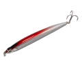 Fishing Lure Hard Pencil Long Cast Slow Sinking Red Silver