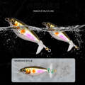 Fishing Lure Hard Bait Rotating Tail lure colour HT Colourful TS