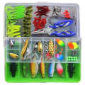 Fishing lure set 101pce with tackle box