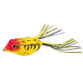 Frog Fishing Lure with fitted double hook 12gr 5.5cm - Yellow (set of 2)