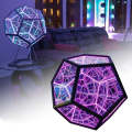 Night Light Cool Infinite Dodecahedron Colourful